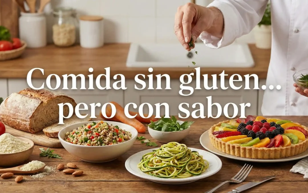 Comida sin gluten… pero con sabor