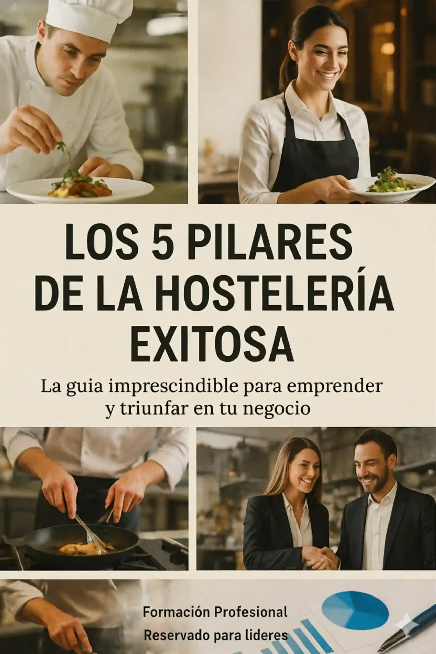 Portada libro, los pilares de la hostelería exitosa