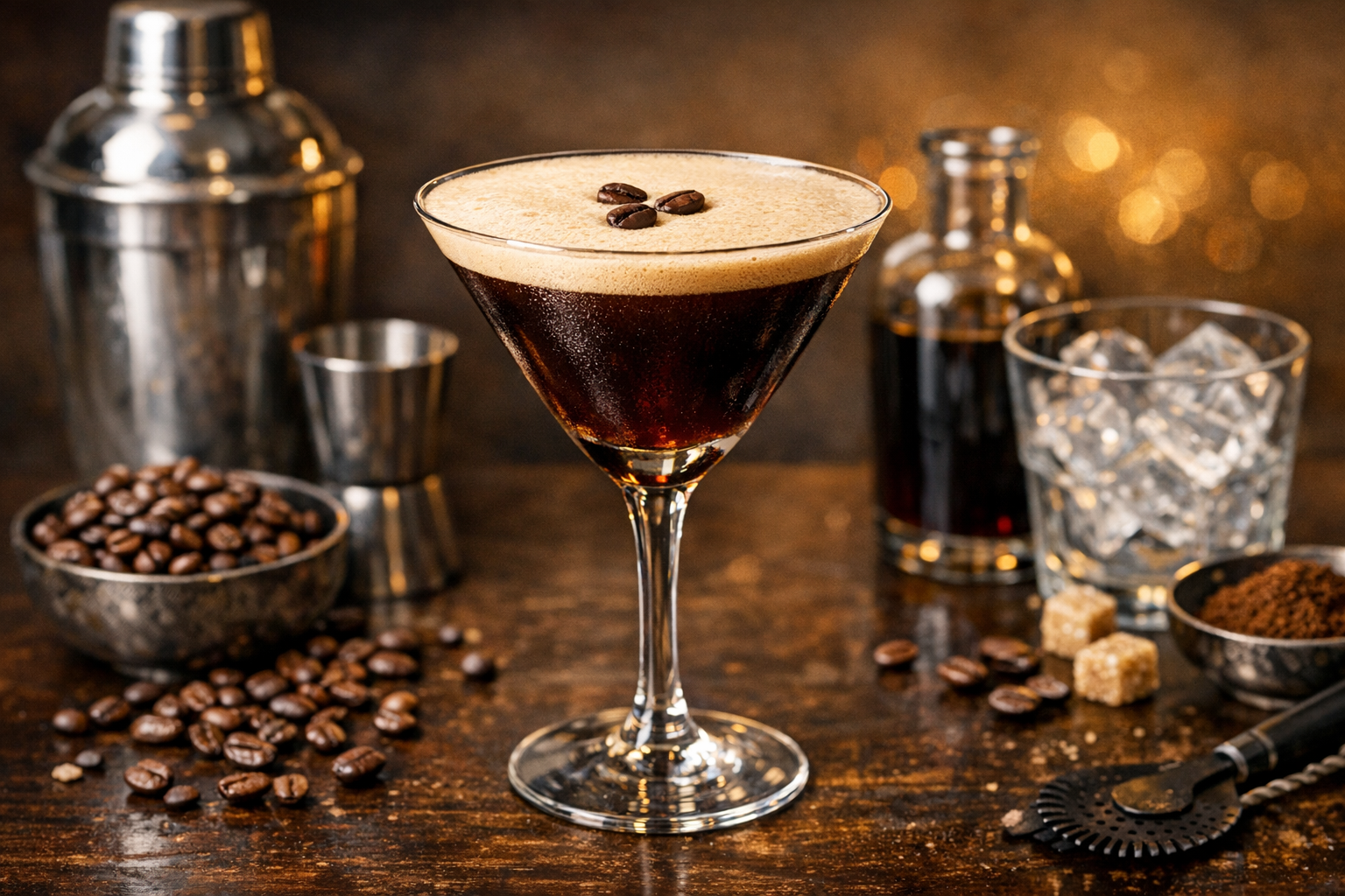 Cocktail espresso Martini